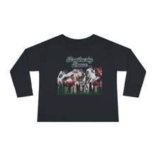 Load image into Gallery viewer, Brotherly Shove | Toddler Long Sleeve Tee