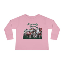 Load image into Gallery viewer, Brotherly Shove | Toddler Long Sleeve Tee