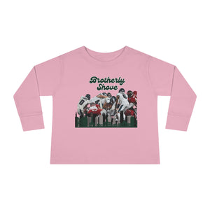 Brotherly Shove | Toddler Long Sleeve Tee