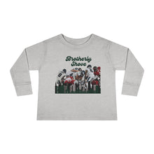 Load image into Gallery viewer, Brotherly Shove | Toddler Long Sleeve Tee