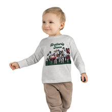 Load image into Gallery viewer, Brotherly Shove | Toddler Long Sleeve Tee