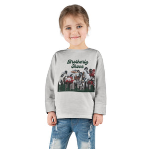 Brotherly Shove | Toddler Long Sleeve Tee