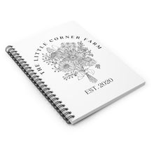 Load image into Gallery viewer, The Little Corner Farm | Spiral Notebook - Ruled Line