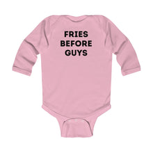 Load image into Gallery viewer, FRIES BEFORE GUYS | Baby Bodysuit