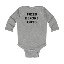 Load image into Gallery viewer, FRIES BEFORE GUYS | Baby Bodysuit