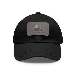 PAPA | Dad Hat with Leather Patch