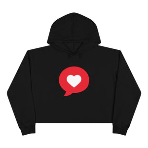 ♡ BUBBLE | Women's Crop Hoodie