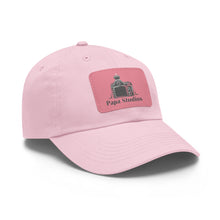 Load image into Gallery viewer, PAPA | Dad Hat with Leather Patch