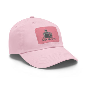 PAPA | Dad Hat with Leather Patch