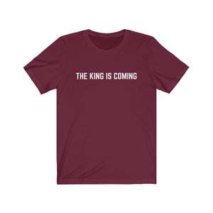 THE KING IS COMING | Adult Jersey Tee