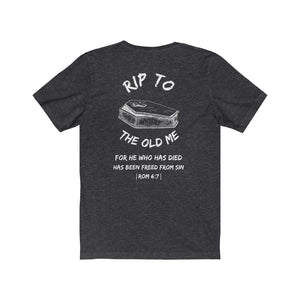 RIP TO THE OLD ME | Adult Jersey Tee