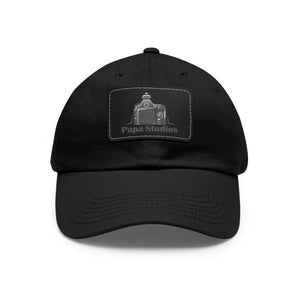 PAPA | Dad Hat with Leather Patch