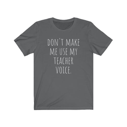 TEACHER VOICE Unisex Jersey Tee