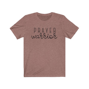 PRAYER WARRIOR Unisex Jersey Tee