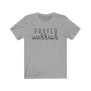 PRAYER WARRIOR Unisex Jersey Tee