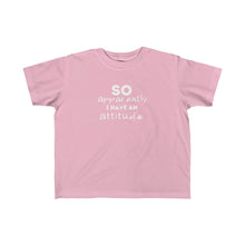 Load image into Gallery viewer, ATTITUDE | Toddler Tee