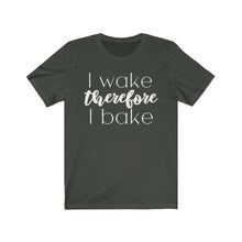 Load image into Gallery viewer, WAKE + BAKE Unisex Jersey Tee