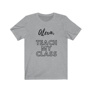 ALEXA TEACH Unisex Jersey Tee