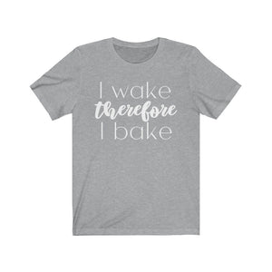 WAKE + BAKE Unisex Jersey Tee