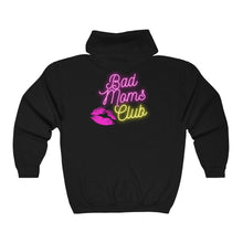 Load image into Gallery viewer, BAD MOMS CLUB | Full Zip Hooded Sweatshirt