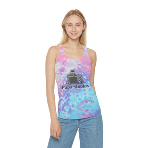 PAPA | Tie Dye Racerback Tank Top