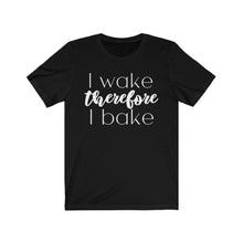 Load image into Gallery viewer, WAKE + BAKE Unisex Jersey Tee