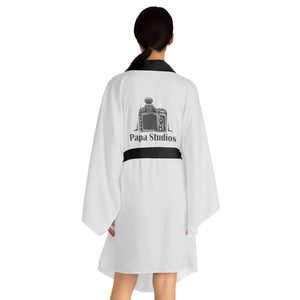 PAPA | Long Sleeve Kimono Robe (AOP)