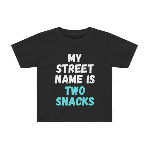 TWO SNACKS Toddler Tee