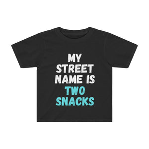 TWO SNACKS Toddler Tee