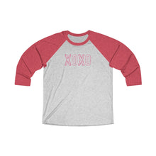 Load image into Gallery viewer, XOXO | Adult Raglan Tee