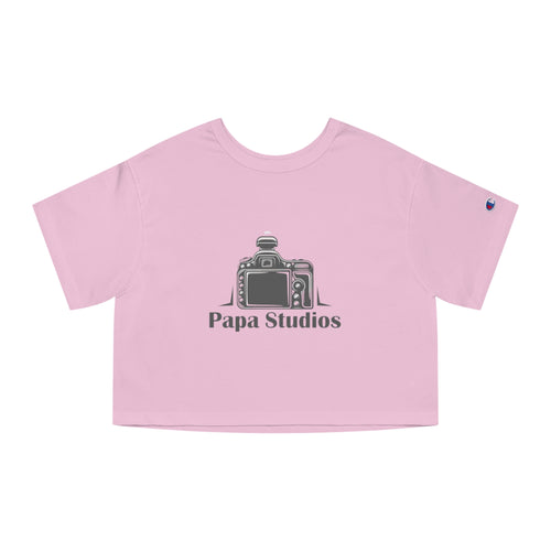 PAPA | Champion Women's Heritage Cropped T-Shirt