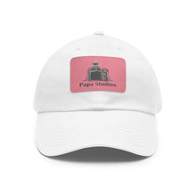 Load image into Gallery viewer, PAPA | Dad Hat with Leather Patch