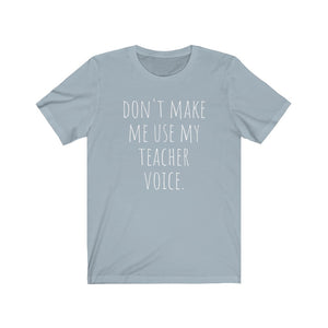 TEACHER VOICE Unisex Jersey Tee