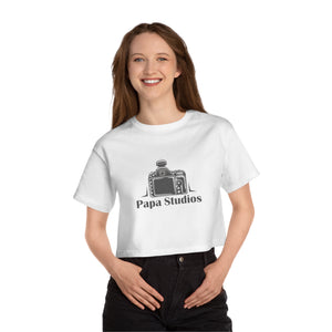 PAPA | Champion Women's Heritage Cropped T-Shirt