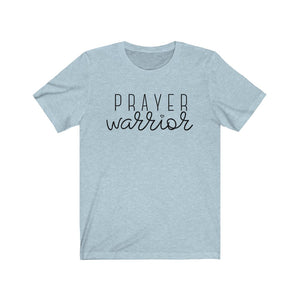 PRAYER WARRIOR Unisex Jersey Tee