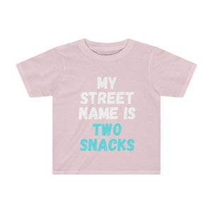 TWO SNACKS Toddler Tee