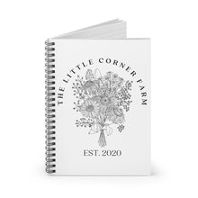 Load image into Gallery viewer, The Little Corner Farm | Spiral Notebook - Ruled Line