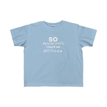 Load image into Gallery viewer, ATTITUDE | Toddler Tee