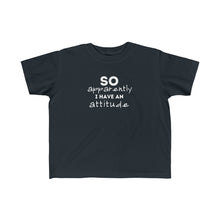 Load image into Gallery viewer, ATTITUDE | Toddler Tee