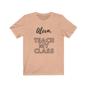 ALEXA TEACH Unisex Jersey Tee