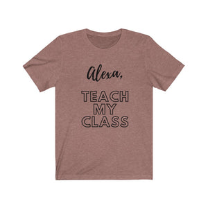 ALEXA TEACH Unisex Jersey Tee