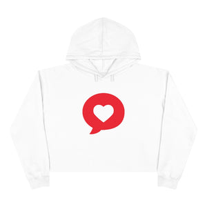 ♡ BUBBLE | Women's Crop Hoodie