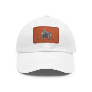 PAPA | Dad Hat with Leather Patch