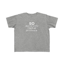 Load image into Gallery viewer, ATTITUDE | Toddler Tee