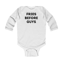 Load image into Gallery viewer, FRIES BEFORE GUYS | Baby Bodysuit