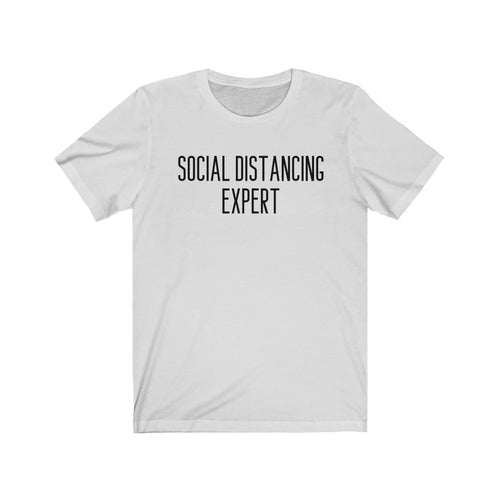 SOCIAL DISTANCE Unisex Jersey Tee