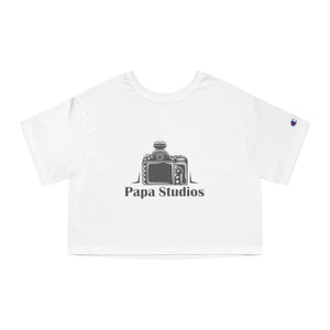 PAPA | Champion Women's Heritage Cropped T-Shirt